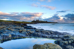 Sunrise at Dunstanburgh