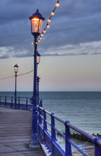 Lights on the Pier, Eastbourne, Sussex