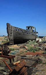 Old Boat at Rest, Dungeness Beach, Kent