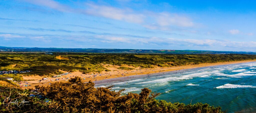 Saunton Sands Panorama