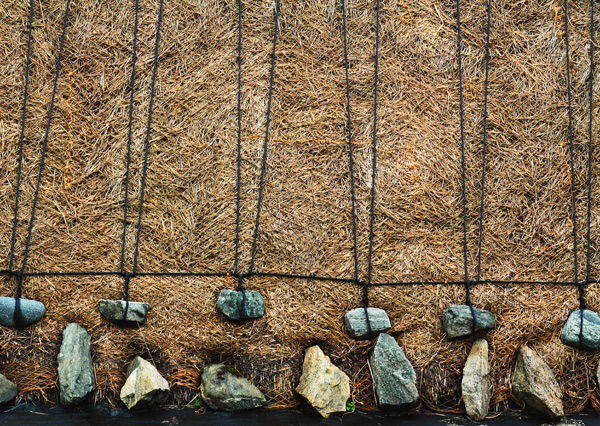 Roof Details - Blackhouse, Lewis, Scotland
