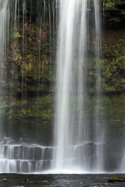 Behind the veil of water
