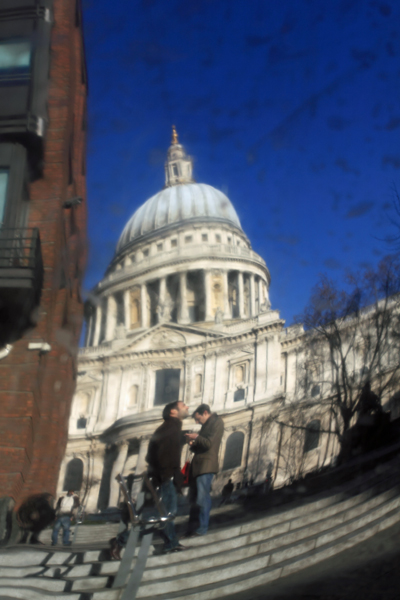 St Pauls in reflection