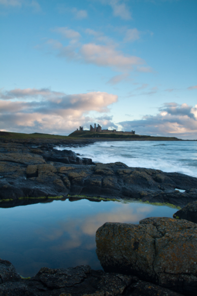 Sunrise at Dunstanburgh