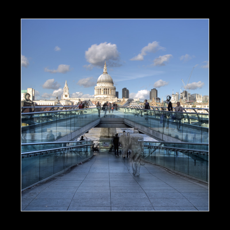 The Millenium Bridge, London