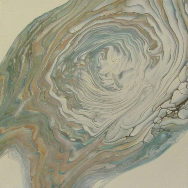 DREAMSCAPE ACRYLIC POURING ON AN 8 INCH SQUARE CANVAS