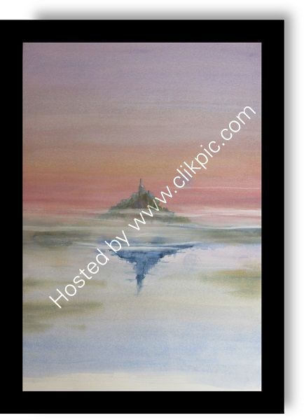 WATERCOLOUR (52X35CMS unframed & unmounted)