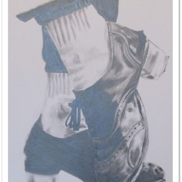 TAP SHOES PENCIL DRAWING