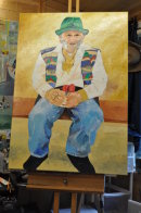 My kind of people art (oils,acrylics,watercolour)