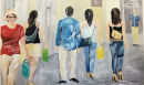 Shopping in Toarmina-Acrylics