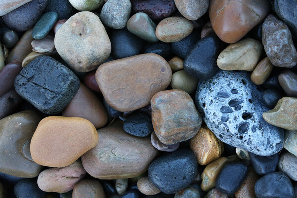 Beach stones