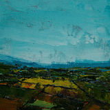 Yellow Field, South Downs, Late January
