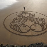 Anniversary Sand Drawing