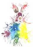 Acrylic ink Hare