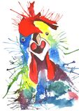 acrylic Ink Chicken