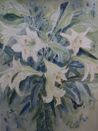 BS Lilies Restful Green