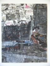 city 11 drawing, 2011, mixed media on paper 77x101cm, lost