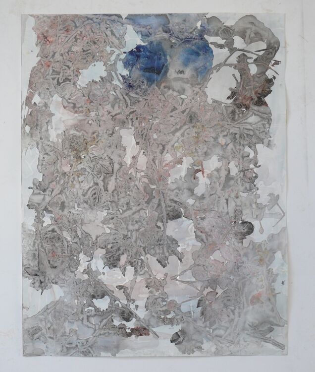 Buried City 2 65x50cm ink on paper 2020