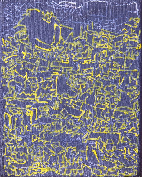 City 2015 oil on canvas 25x20cm
