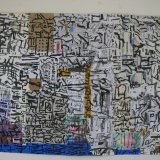 City with Blue Band