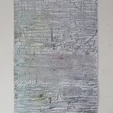 Composition, 120x80cm acrylic on paper 2020
