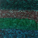 Four green cities 30x30cm acrylic on canvas 2016