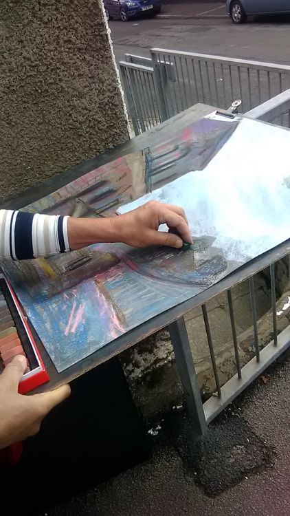 drawing on the residency