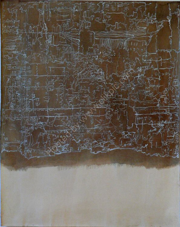 city drawing 2015, ink on paper 60x50cm