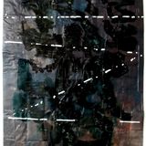 Hamburg 1 acrylic and collage on paper 76x56cm 2019