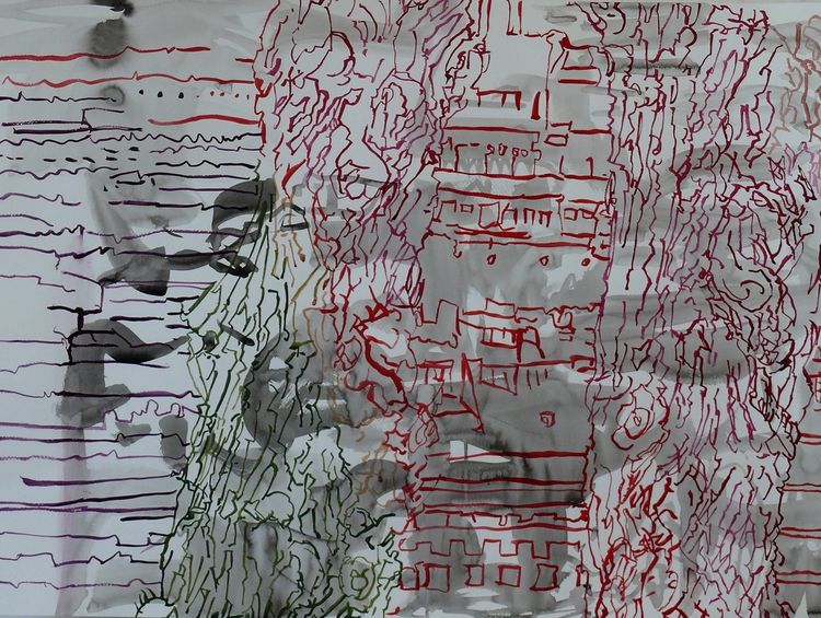 Loss and Lucidity 4 ink ob paper 56x76cm