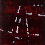 New Lines 40x30cm acrylic on wood panel 2019