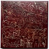 City 5, 20x20cm acrylic on canvas 2020