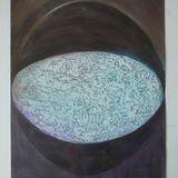 Dark City, acrylic on paper 76x56cm