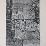 City, acrylic on paper 120x80cm 2020