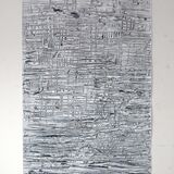 composition, acrylic on paper 2020