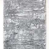 City, acrylic on paper 70x50cm