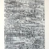 City Lines 65x50cm oil on paper