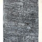 City Lines, oil on paper 65x50cm