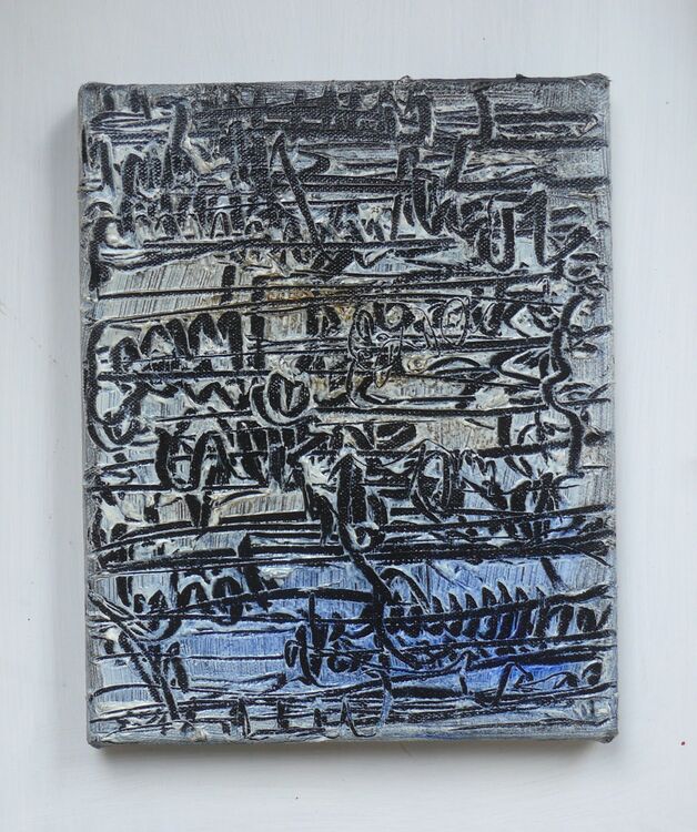 Small City 25x20cm oil on canvas