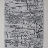 City Lines, acrylic 65x50cm