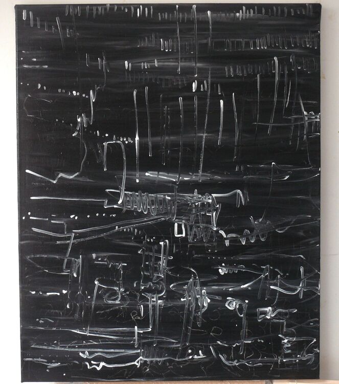 acrylic on canvas 100x80cm