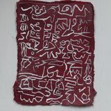 15x10.5cm acrylic on paper 2020