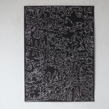 city lines 76x56cm ink on paper