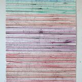 lines watercolour 70x50cm