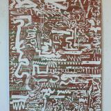 City Lines ink on paper 76x56cm 2021