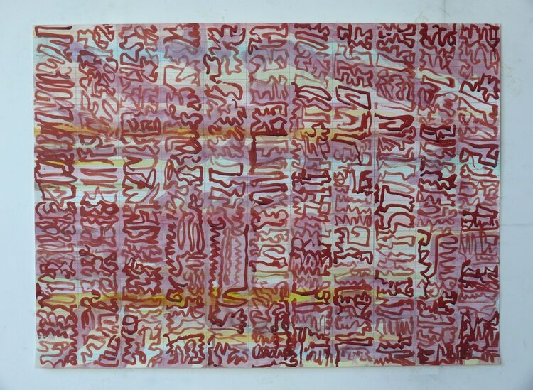 City, 56x76cm 2021