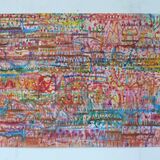 11 part rhythm 56x76cm watercolour on paper 2021