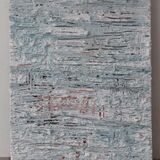 acrylic on paper on canvas, 202140x30cm