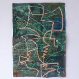 100x70cm acrylic on paper