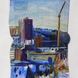 watercolour on postcard 2026